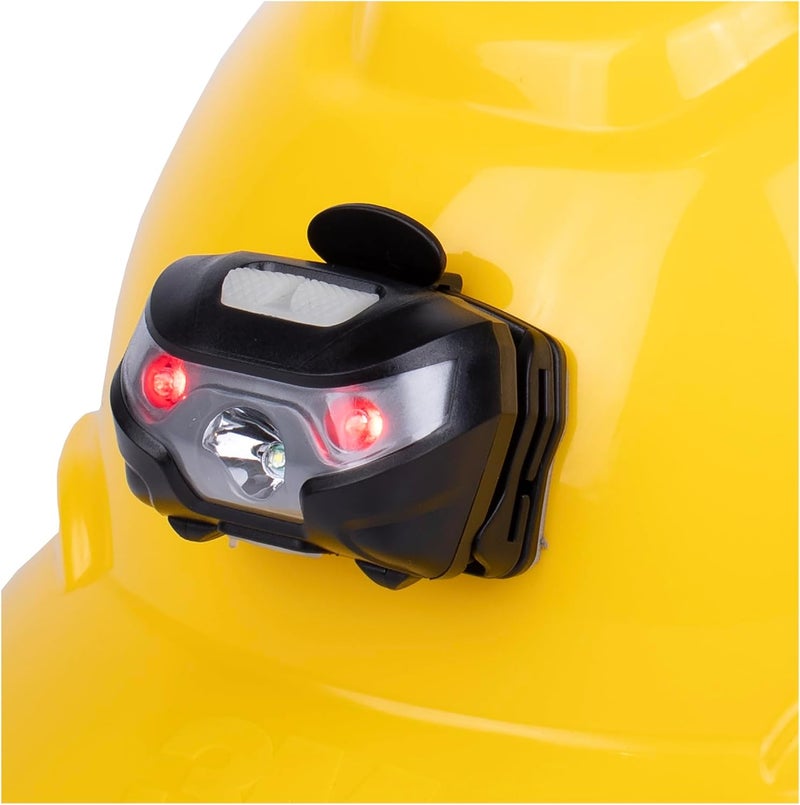 GREERRIDE Rechargeable Hard Hat Light - Headlamp for Keeping Hands Free, Headlights for Head and LED Headlamp Flashlight, Hard Hat Lamp and Firefighter Helmet Light (Direct Mount) - Image 1